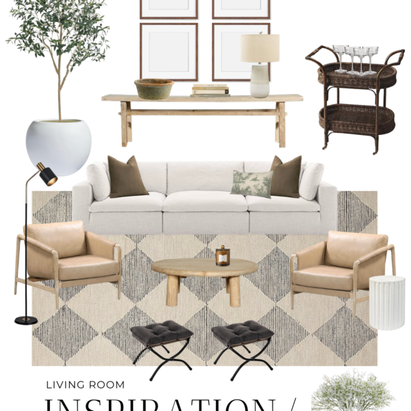 Living Room Design Inspiration Moodboard