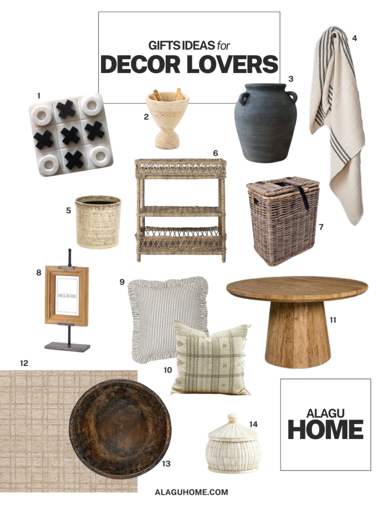 Gift Ideas for Decor Lovers - Alagu Home