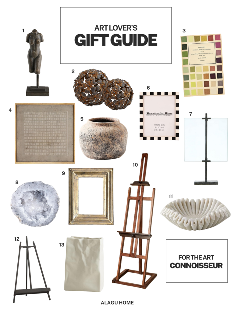 Art Lover's Gift Guide for the Art Connoisseur - Alagu Home