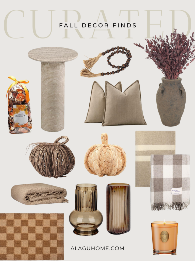 Fall Decor Finds 2024: Curated Picks for a Cozy and Stylish Home - Alagu Home