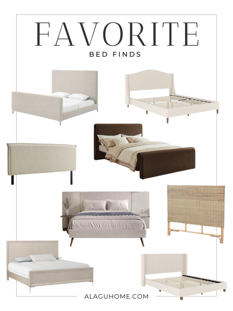 Favorite Bed Finds to Elevate Your Bedroom Design - Alagu Home