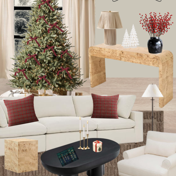 Warm and Inviting Living Room Design for the Holidays